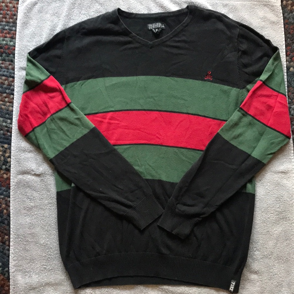 RARE Men’s XL TLFI “Gucci Style” Crewneck Sweater
